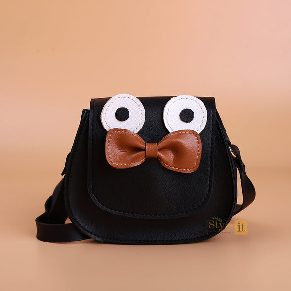 KITTY BLACK CROSSBODY BAG